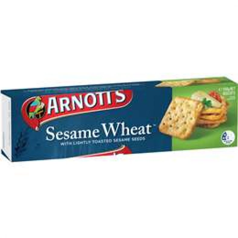 Arnott’s Sesame Cracker Wheat 250g